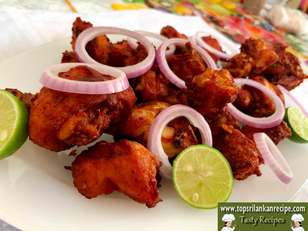 Best Simple Chicken Fry Recipe With Pictures Yummy Sri Lankan